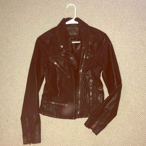 Faux leather jacket ✨